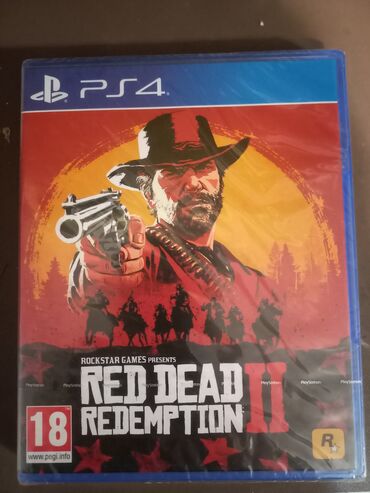 прокат playstation: Red Dead Redemption 2, Macəra, Yeni Disk, PS4 (Sony Playstation 4), Ünvandan götürmə, Ödənişli çatdırılma