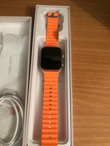 ultra watch: Smart watch Gs8+ultra Həm ios həmdə andiroid telefonlara bağlana bilir