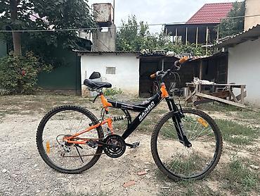 sr suntour: Satilir Təkər: təxminən 26" Tip: dağ/MTB Çərçivə: polad, arxa və ön — 4