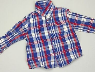 lacoste koszula w kratę: Kaftan, 9-12 months, condition - Good