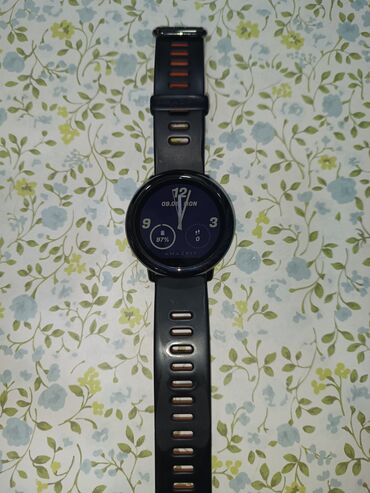 Smart saatlar: Smart saat, Amazfit, Sensor ekran, rəng - Qara
