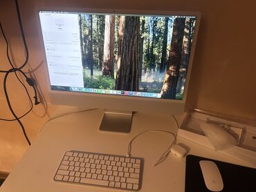 Masaüstü kompüterlər və iş stansiyaları: IMac 24 M1, Istifade olunmuyub-teze kimidi Ağ rəngdə olan Apple iMac