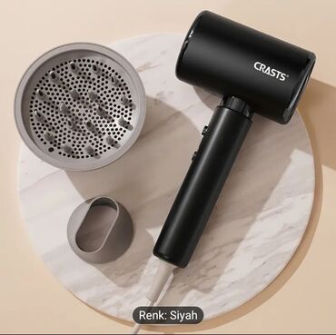 sokany fen: CRASTS saç fenı – Rəng: Siyah - Kompakt və yüngül dizayn: 25 sm