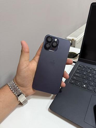 iphone 512: IPhone 14 Pro Max, 128 GB, Deep Purple, Face ID — 1