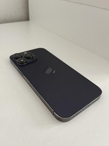 Apple iPhone: IPhone 14 Pro Max, Б/у, 256 ГБ, Deep Purple, Чехол, 87 % — 5