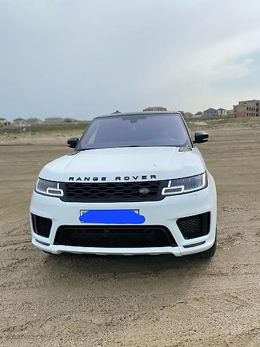 range rover on susesi: Range Rover Sport – ağ kuzov, qara dam və qara detallarla dinamik — 3