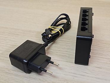 hub: Коммутатор Netis ST3105S, 5 портовый, 100мб/с ГАРАНТИЯ МЕСЯЦ - (в — 5