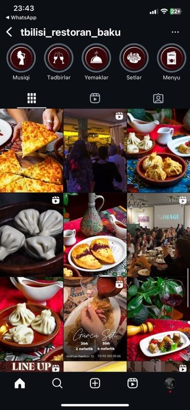 баку недвижимость: Tbilisi Restoran Baku – gürcü mətbəxinin rəngli dünyası! ofisant