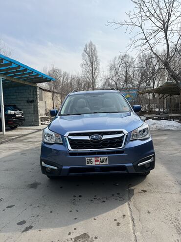 микрофибра для авто: Subaru Forester: 2017 г., 2.5 л, Вариатор, Бензин, Кроссовер