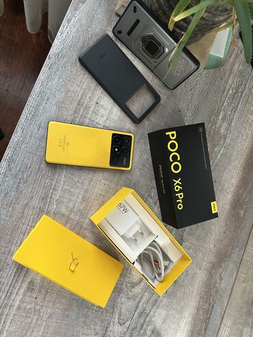 Poco: Poco X6 Pro 5G, Б/у, 512 ГБ, цвет - Желтый, 2 SIM at lalafo.kg Poco: Poco X6 Pro 5G, Б/у, 512 ГБ, цвет - Желтый, 2 SIM