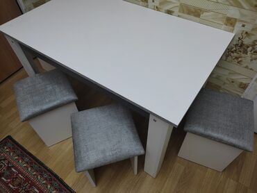 plastmas stol: 4 stul, Yeni, Laminat, Azərbaycan, Çatdırılma yoxdur