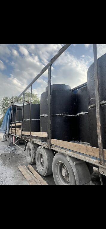 Железобетонные (ЖБИ) кольца для септика: Железобетонное (ЖБИ) кольцо для септика Размер: 200 x 90 x 10 см, Платная установка, В розницу — 8