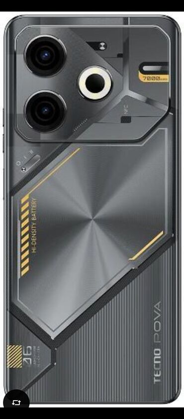 чехлы для редми: Tecno Pova 6 Neo, Б/у, 256 ГБ, цвет - Черный, 2 SIM