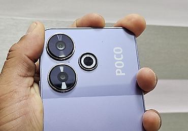 goggle pixel: Poco M6, Б/у, 256 ГБ, цвет - Фиолетовый, 2 SIM — 1