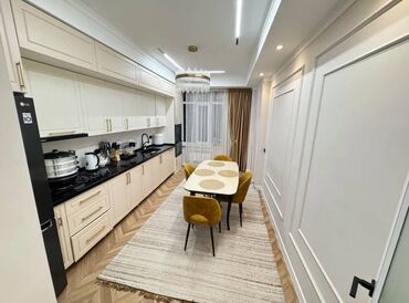 квартира берилет салиева алматинка: 3 комнаты, 90 м², Элитка, 7 этаж, Евроремонт