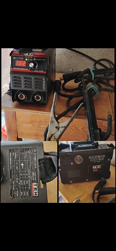 Alətlər: TEH TWA300 MMA160 inverter qaynaq aparatı ok Texniki xüsusiyyətlər: - — 1