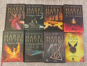 Harry Potter Full set. Azərbaycan dilində. Sərt üzlü. Hamısı yaxşı