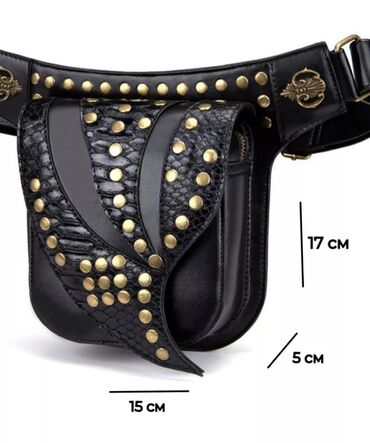 барсетка луи: Белге такчу сумка, бананка, Жаңы, Материалы: Эко булгаары, Унисекс