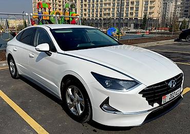 аренда автомобиля sonata: СДАЮ В АРЕНДУ Hyundai Sonata (седан, белый). АРЕНДА 2000 СОМ В СУТКИ 2 — 1