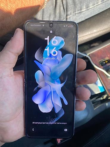 z flip 6 ekran: Samsung Galaxy Z Flip 4, 256 GB, rəng - Bənövşəyi, Barmaq izi — 4