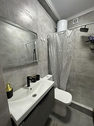 Посуточная аренда квартир: Студия с современным ремонтом и полной меблировкой. Планировка и — 1