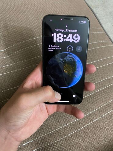 рассрочка телефона: IPhone Xs, Б/у, 64 ГБ, Защитное стекло, Зарядное устройство, Чехол