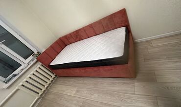 мягкий кровать: Раскладной диван, Новый, Односпальный, Велюр