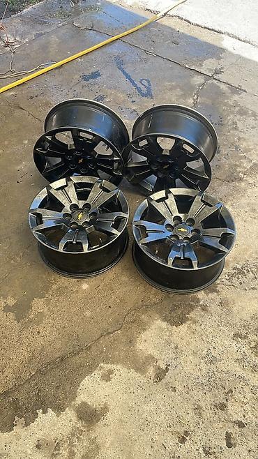 Литые Диски R 17 Chevrolet, Комплект, отверстий - 6, Б/у