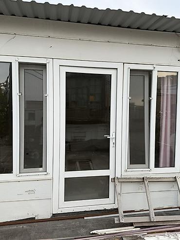 Plastik pəncərələr: PVC pəncərə və qapı dəsti 7 pencere (setkalari ustunde) + 1 qapi — 1