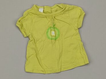 koszulka żółta: Koszulka, 0-3 m, stan - Dobry