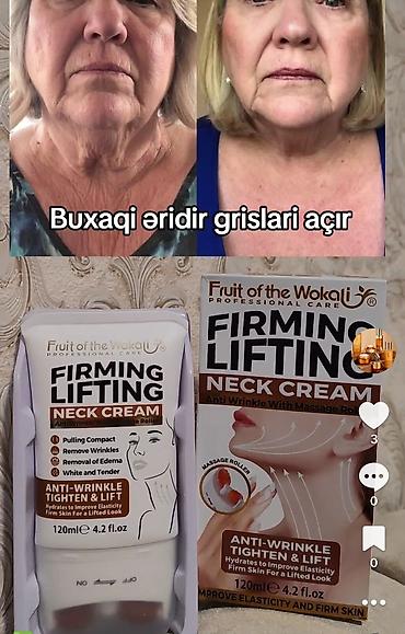 Gözəllik və sağlamlıq: Buxaq əridici massajor krem Boyun və çənə altı üçün bərkidici — 1