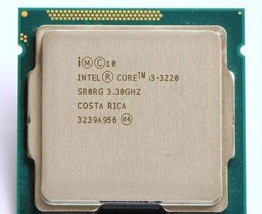 Prosessorlar: Prosessor Intel Core i3 intel, 2-3 GHz, İşlənmiş