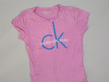 bluzki karl: Calvin Klein Jeans, T-shirt damski, rozmiar XS — 1
