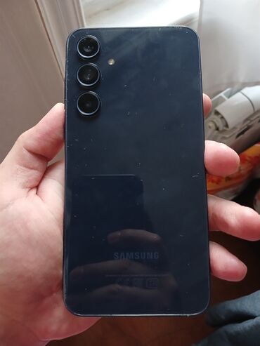 Samsung: Samsung Galaxy A35, 256 GB, rəng - Mavi, Sensor, Barmaq izi, Simsiz şarj