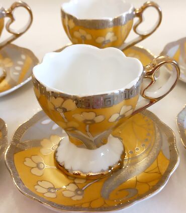 Çay dəstləri və servizlər: Çay dəsti, rəng - Sarı, Farfor, 6 nəfərlik, Türkiyə lalafo.az -da Çay dəstləri və servizlər: Çay dəsti, rəng - Sarı, Farfor, 6 nəfərlik, Türkiyə