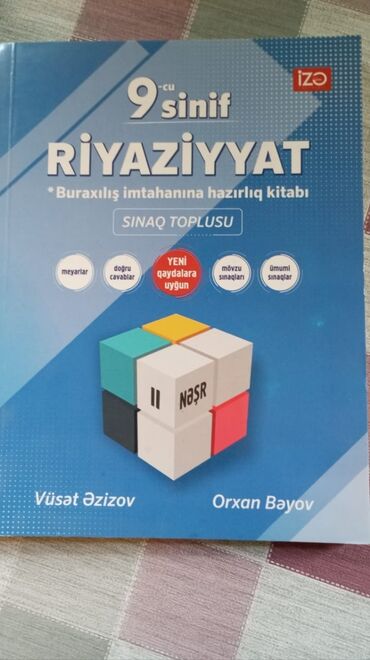 Vuset ezizov riyaziyyat 9cu sinif yeni kimidir 2024cu ilin kitabidir