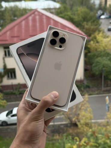 redmi note 4x: IPhone 16 Pro Max, Новый, 256 ГБ, Desert Titanium, Коробка, 94 %