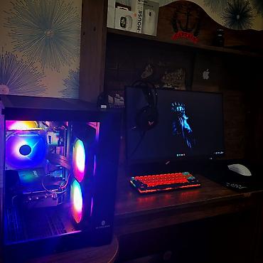 Masaüstü kompüterlər və iş stansiyaları: Əla Vəziyyətdə, Gaming PC – Ryzen 5 3600 + RTX 2070 Super Komplektdə — 4