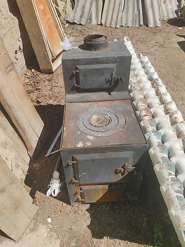 Все для дома и сада: Металлическая печь-буржуйка с варочной поверхностью - Материал — 1