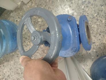 500 lük boru: Dəmir sürgülü klapan (flanşlı) - Model işarələri: MAW PN10, GG25 - — 1