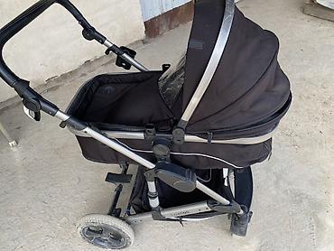 Коляски: Коляска универсальная LUXMOM (шасси + люлька), цвет черный — 2