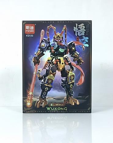 обезьяна: Конструктор MinQi (Mingdi) «Black Wukong» K2132 - Тематика: боевой — 1
