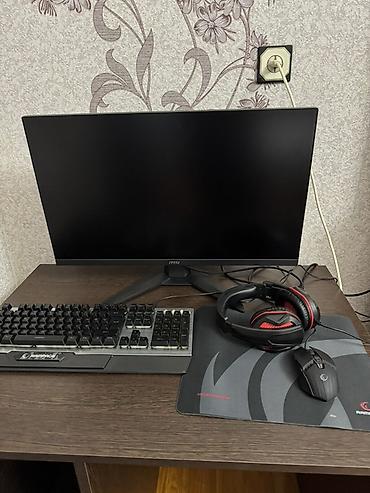 msi notebook: Güclü oyun/ofis kompüteri – tam set PC: - Videokart: NVIDIA GeForce — 3