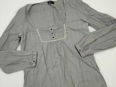 szara bluzki z długim rekawem: Bluzka Damska, Vero Moda, M, stan - Dobry