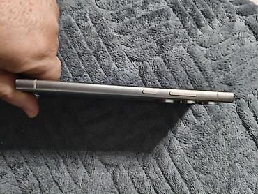 Мобильные телефоны и аксессуары: Samsung Galaxy S24 Ultra, Б/у, 256 ГБ, цвет - Серебристый, 2 SIM — 2