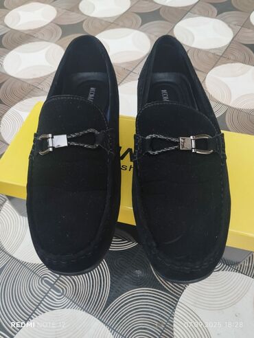 Туфли: Kişi mokasinləri – qara rəng 1 dəfə geyinilib - Model: Mokasin/Loafer