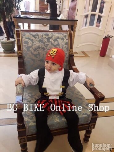 Kostimi za maskenbal: GUSAR gusarka pirat kostim gusara za decu. Može biti i za dečaka i za — 2