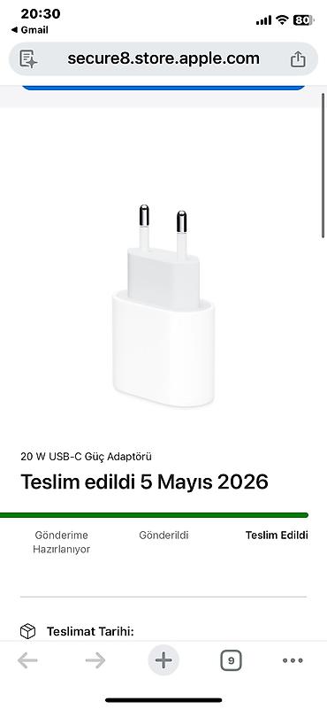 apple adapter 20w: Adapter Apple, 20 Vt, Yeni — 6