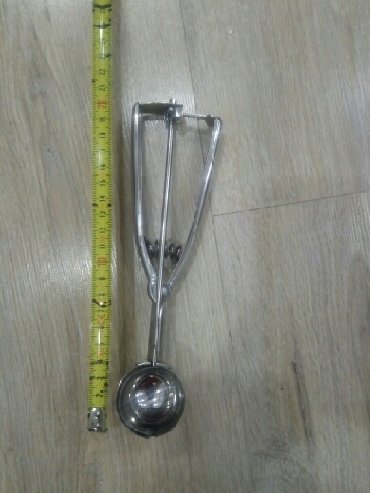 мельхиоровые ложки: Ложка-ножница для мороженного (ice cream spoon - 41mm)