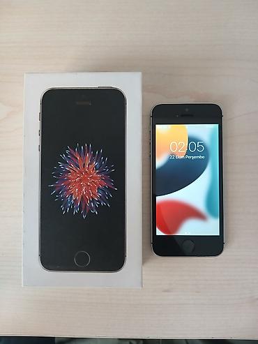 iphone xe: IPhone SE, 32 GB, Space Gray, Barmaq izi — 1